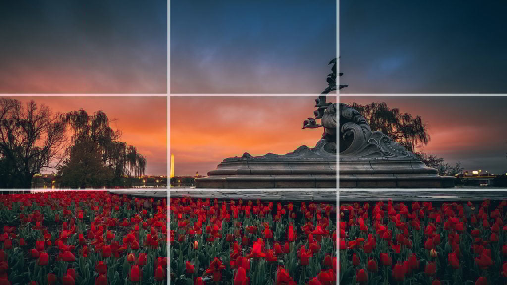 Rule of thirds example